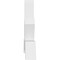 Ekena Millwork Vanguard Architectural Grade PVC Gable Bracket, 108"W x 36"H x 6"D x 6"F, 8/12 Pitch GBP108X36X0606VAN00 - alternate 4